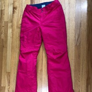 Columbia Women’s Pink Snow Pants